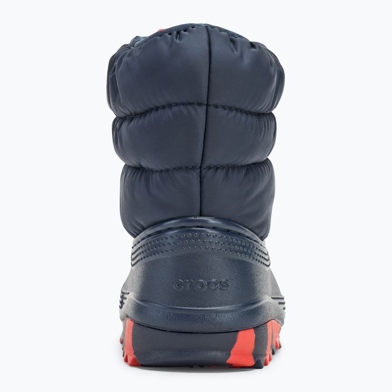Śniegowce dziecięce Crocs Classic Neo Puff navy 6