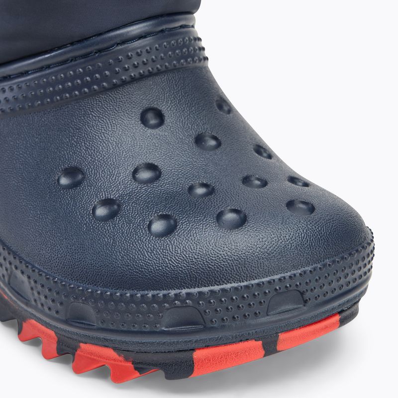 Śniegowce dziecięce Crocs Classic Neo Puff navy 7