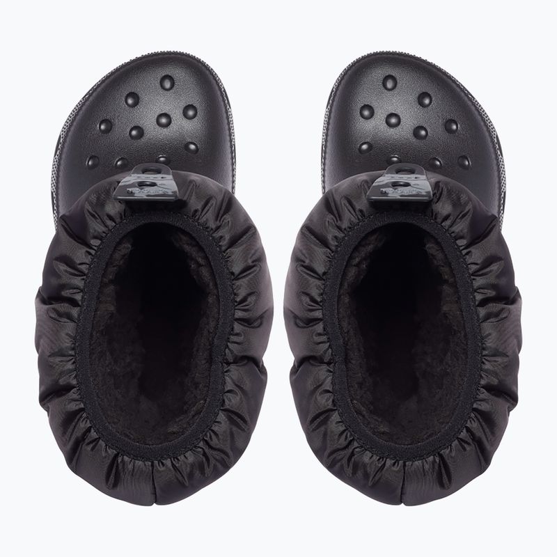 Śniegowce juniorskie Crocs Classic Neo Puff black 11