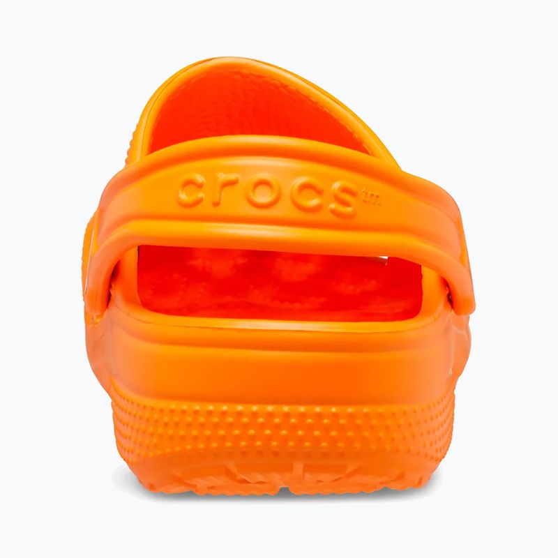 Klapki dziecięce Crocs Classic Clog Kids orange zing 3