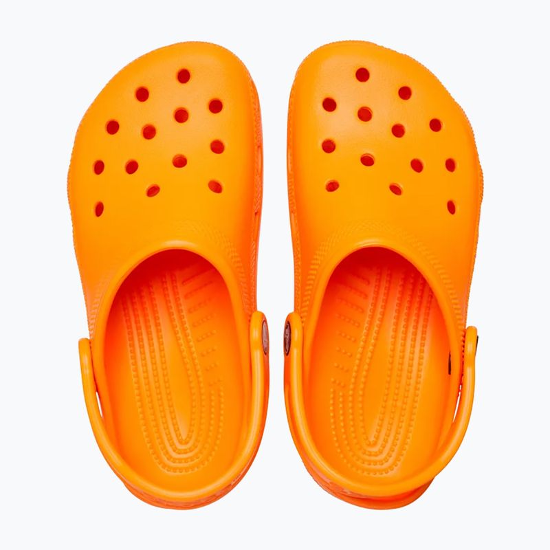 Klapki dziecięce Crocs Classic Clog Kids orange zing 4
