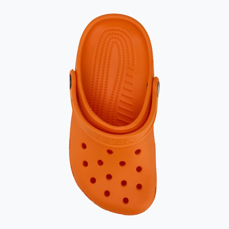 Klapki dziecięce Crocs Classic Clog Kids orange zing 6