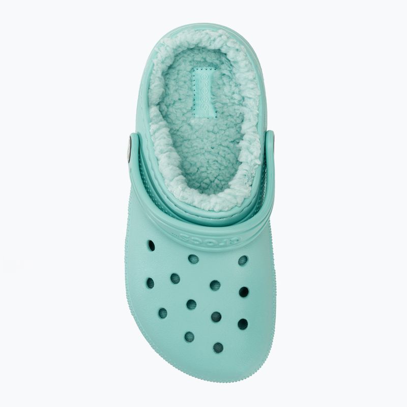 Klapki Crocs Classic Lined Clog Kids pure water 6