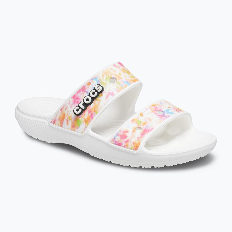 Klapki Crocs Classic Crocs Tie-Dye Graphic Sandal multi/white 8