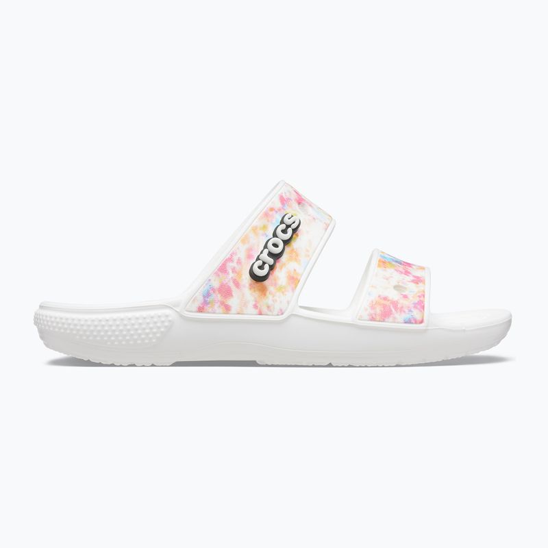 Klapki Crocs Classic Crocs Tie-Dye Graphic Sandal multi/white 9
