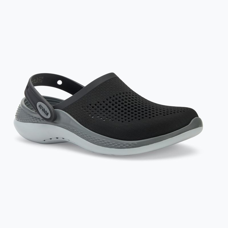 Klapki Crocs LiteRide 360 Clog black/slate grey 2