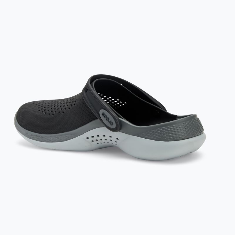 Klapki Crocs LiteRide 360 Clog black/slate grey 4