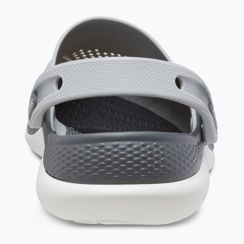Klapki Crocs LiteRide 360 Clog light grey/slate grey 3
