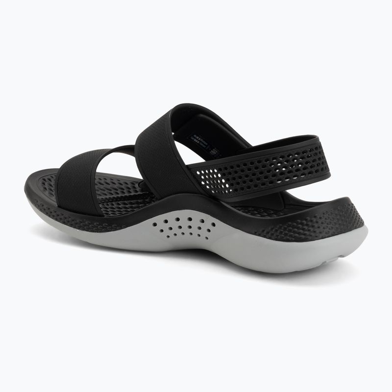 Sandały damskie Crocs Literide 360 black/light grey 3