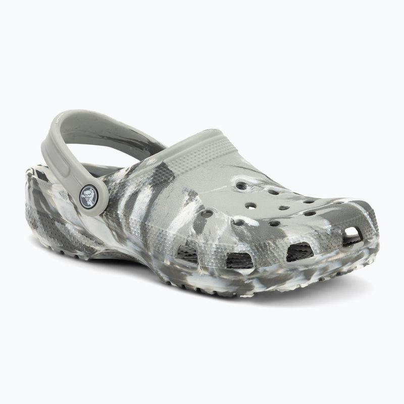 Klapki Crocs Classic Marbled Clog light grey/multi 2