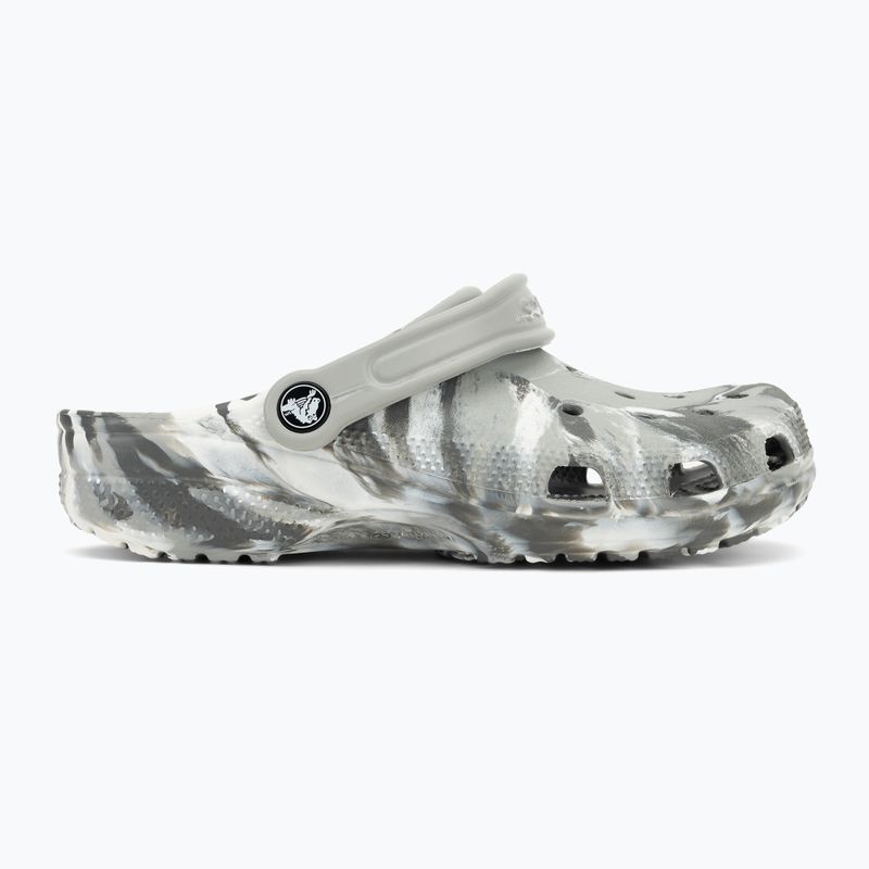 Klapki Crocs Classic Marbled Clog light grey/multi 3