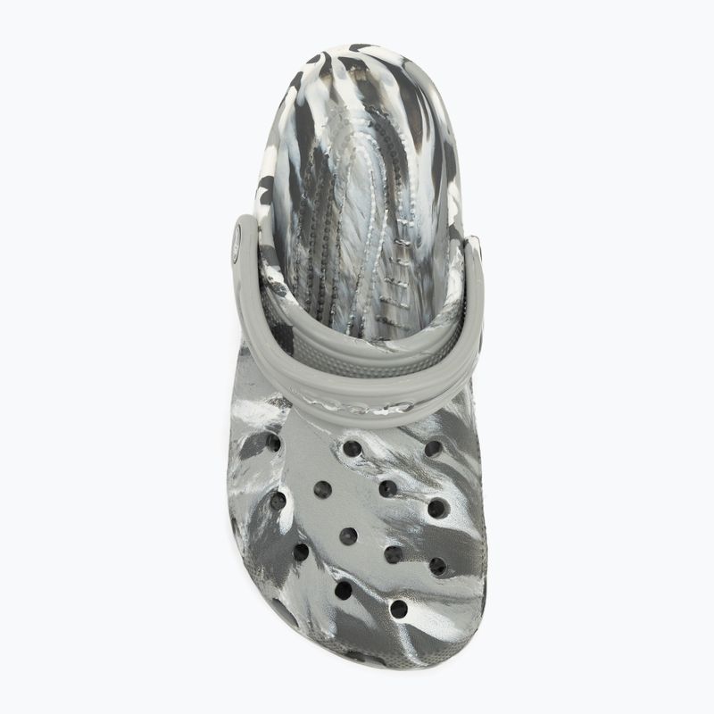 Klapki Crocs Classic Marbled Clog light grey/multi 6