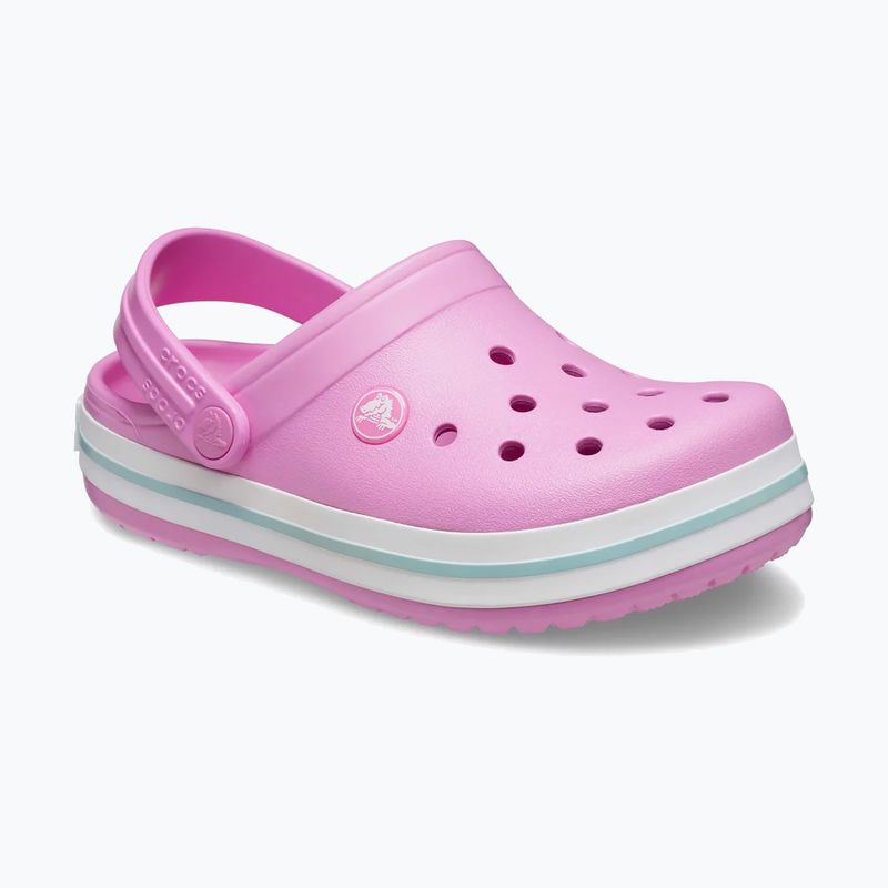Klapki dziecięce Crocs Crocband Clog Kids taffy pink