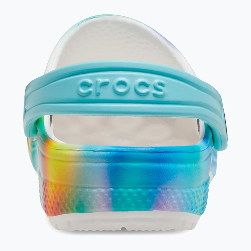 Klapki dziecięce Crocs Classic Solarized Clog white/multi 11