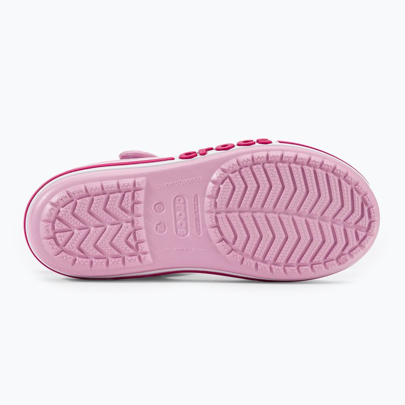 Sandały dziecięce Crocs Bayaband ballerina pink/candy pink 5
