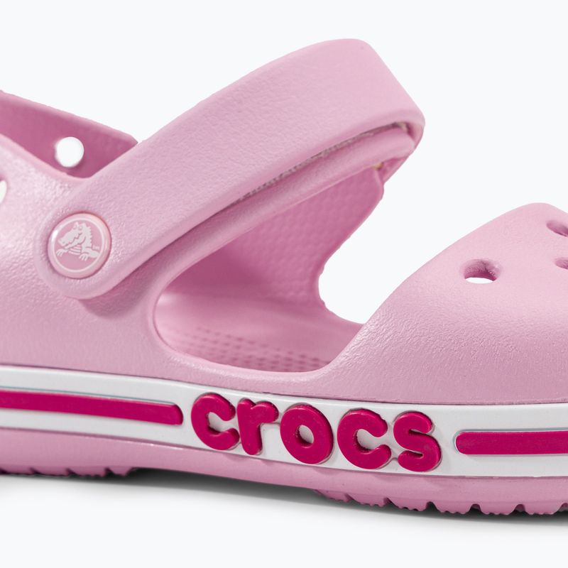 Sandały dziecięce Crocs Bayaband ballerina pink/candy pink 8