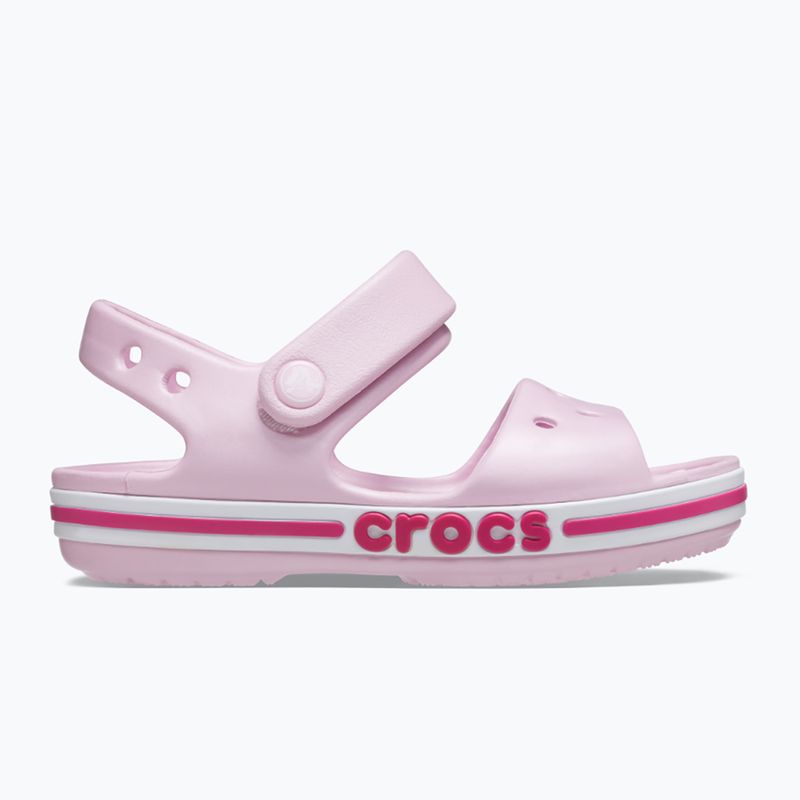 Sandały dziecięce Crocs Bayaband ballerina pink/candy pink 10