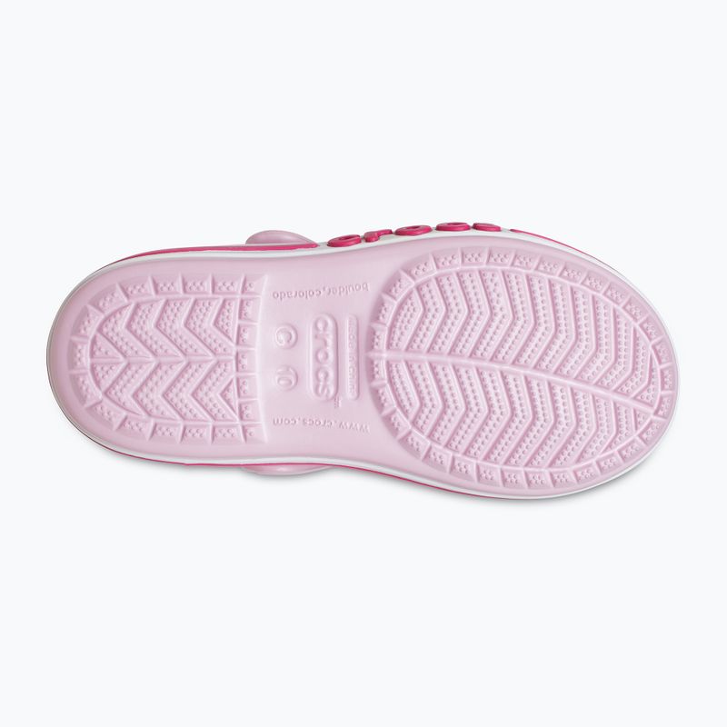 Sandały dziecięce Crocs Bayaband ballerina pink/candy pink 13