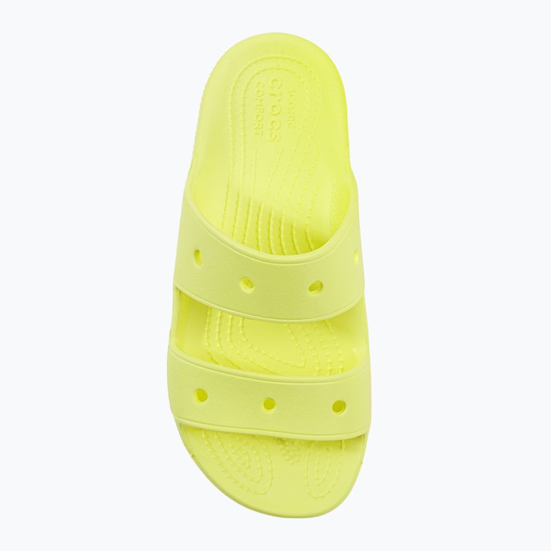 Klapki Crocs Classic Sandal giallo chiaro 6