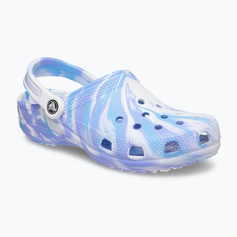 Klapki Crocs Classic Marbled Clog white/oxygen 11