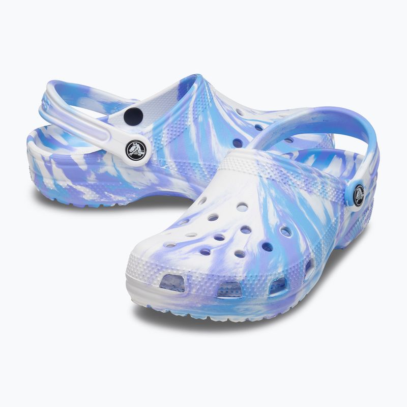 Klapki Crocs Classic Marbled Clog white/oxygen 16