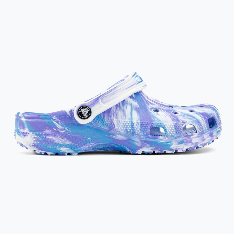 Klapki Crocs Classic Marbled Clog white/oxygen 3