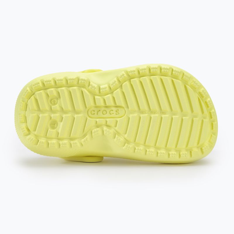 Klapki dziecięce Crocs Classic Lined Clog Toddler sulphur 5