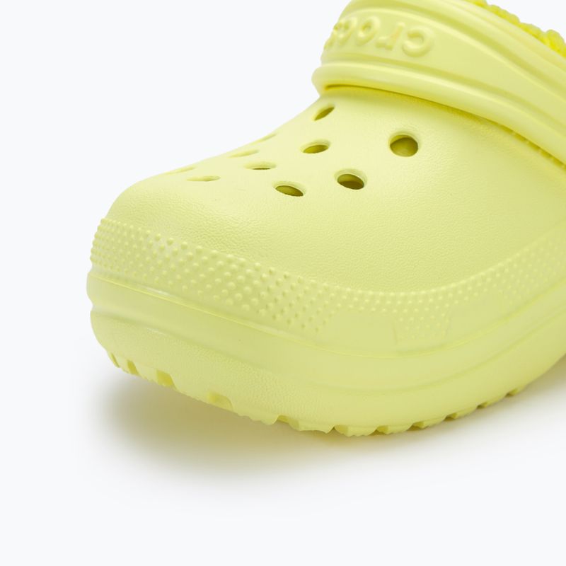 Klapki dziecięce Crocs Classic Lined Clog Toddler sulphur 8