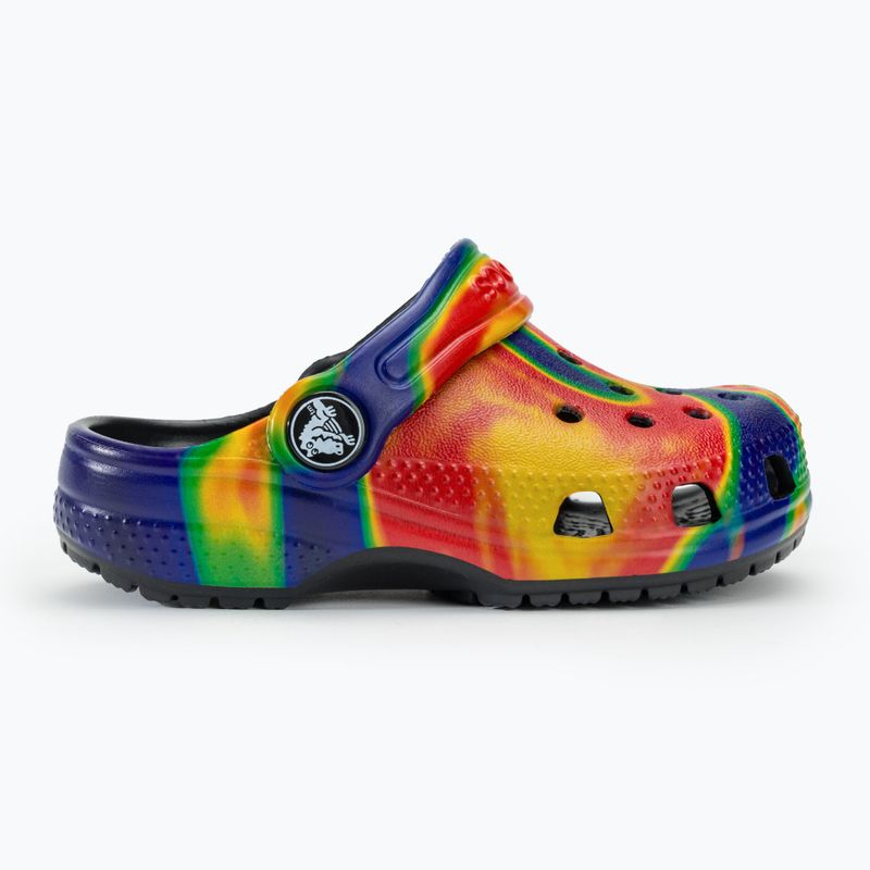 Klapki dziecięce Crocs Classic Solarized Clog black/navy 3