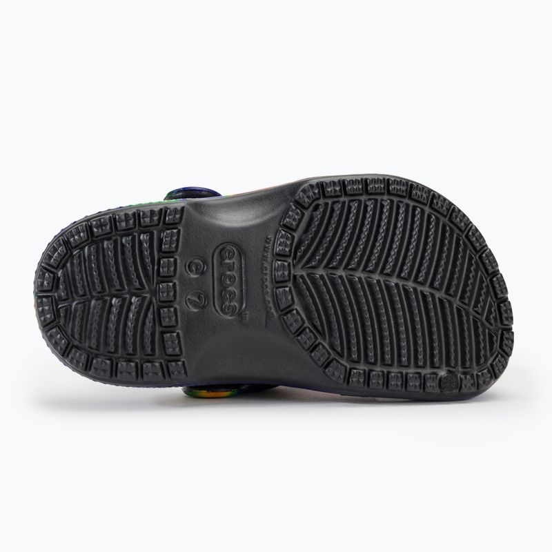 Klapki dziecięce Crocs Classic Solarized Clog black/navy 5