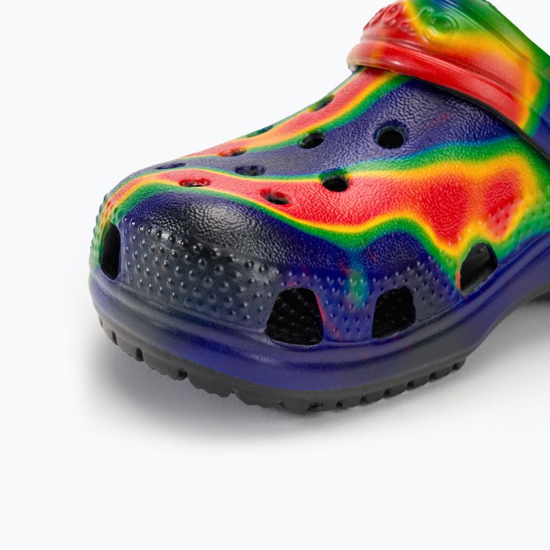 Klapki dziecięce Crocs Classic Solarized Clog black/navy 8