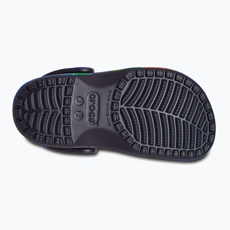 Klapki dziecięce Crocs Classic Solarized Clog black/navy 12