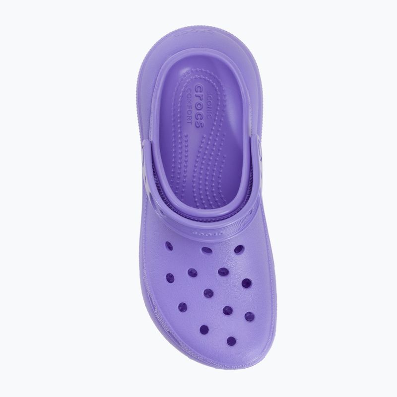 Klapki Crocs Classic Crush Clog digital violet 6