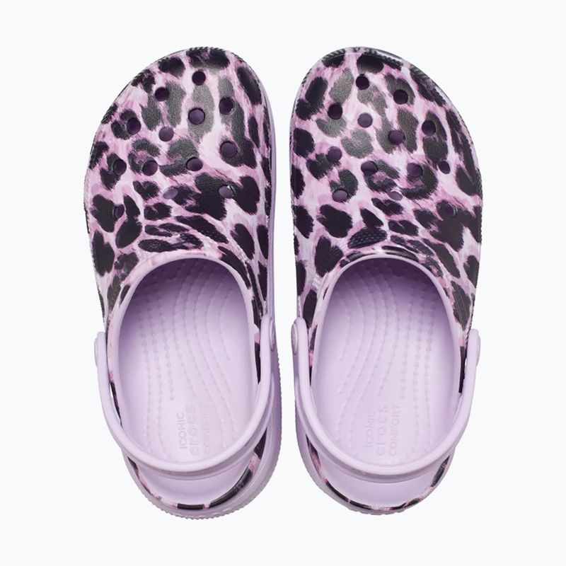 Klapki dziecięce Crocs Cls Animal Cutie Clog Kids leopard 13