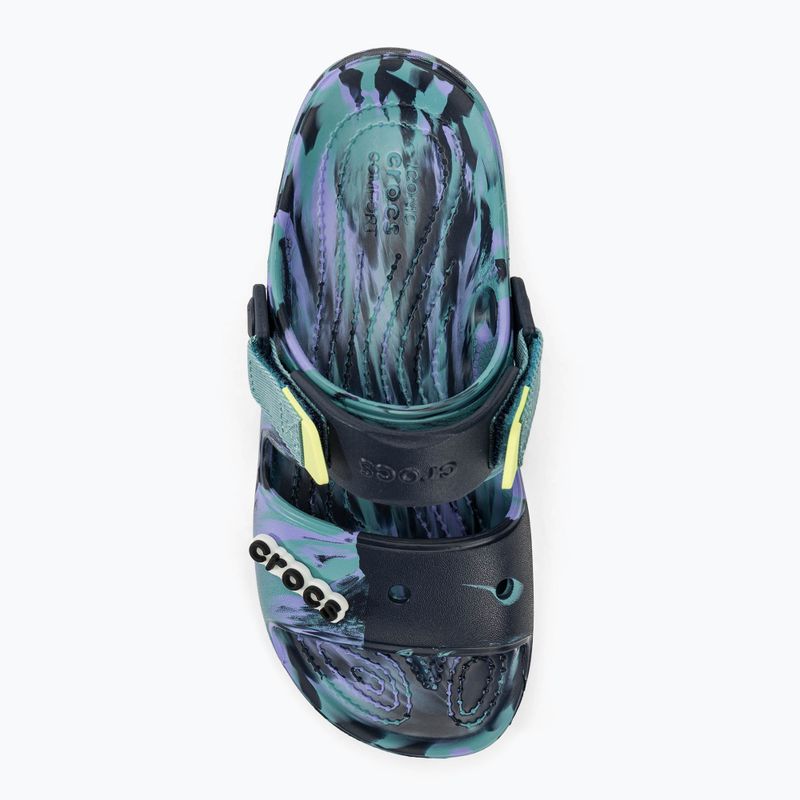 Sandały Crocs All Terrain Marbled navy/multi 6