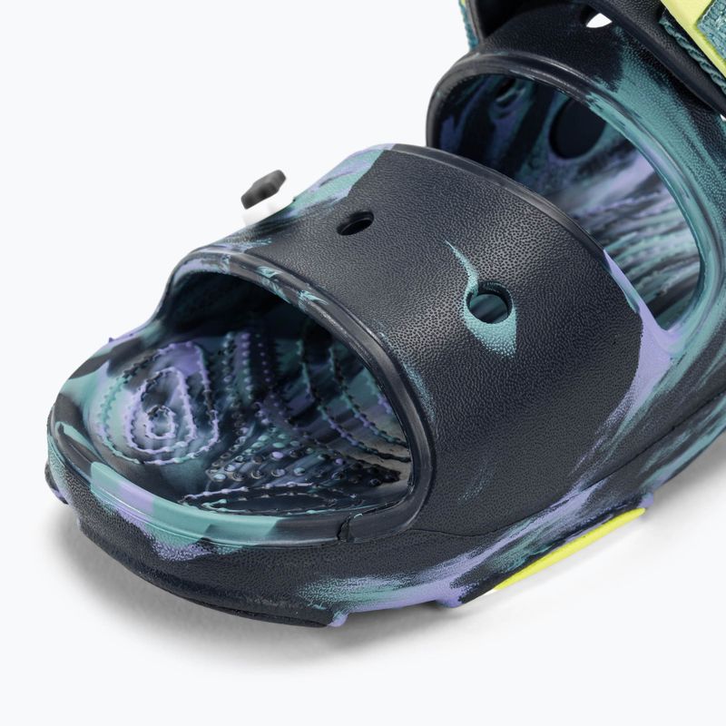 Sandały Crocs All Terrain Marbled navy/multi 8