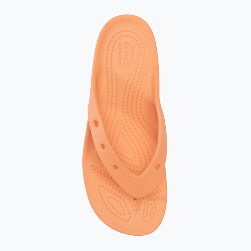 Japonki damskie Crocs Classic Platform papaya 5