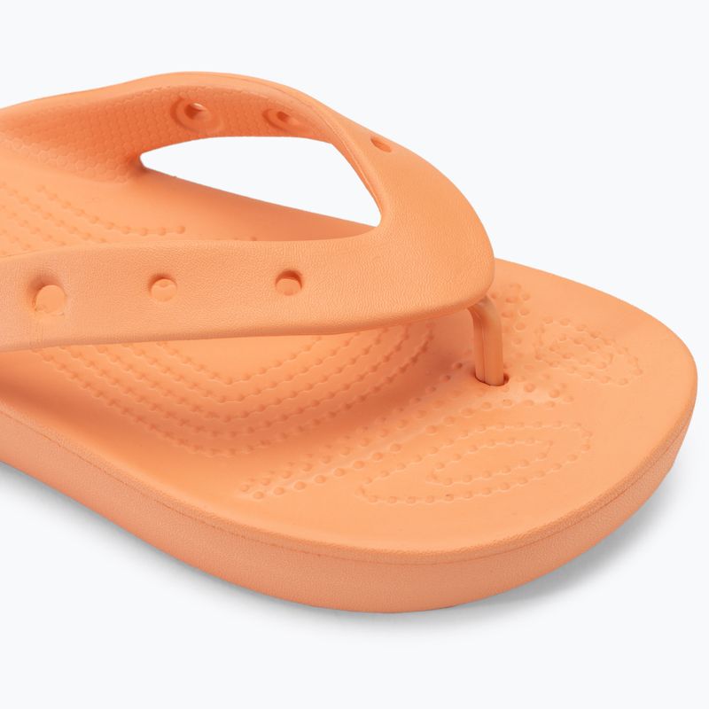Japonki damskie Crocs Classic Platform papaya 7