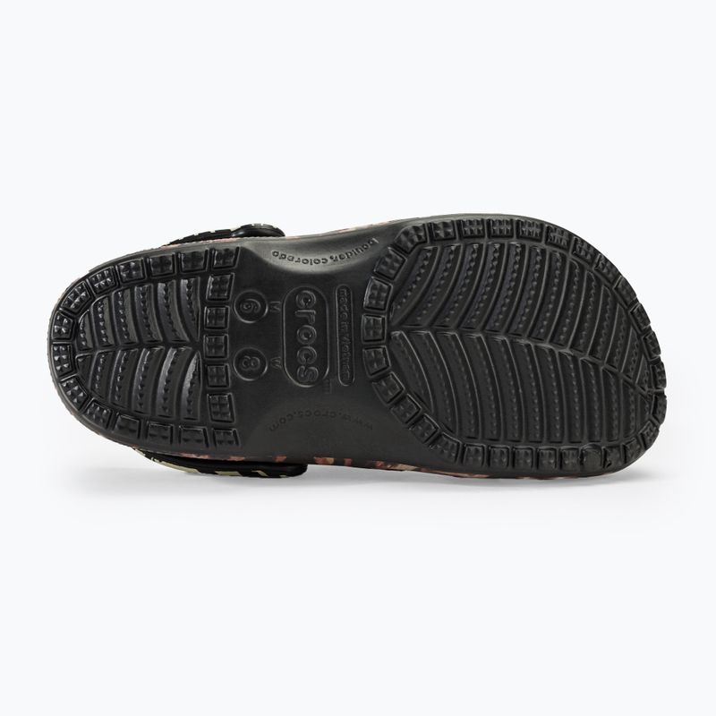 Klapki Crocs Classic Animal Remix black/multi animal 5