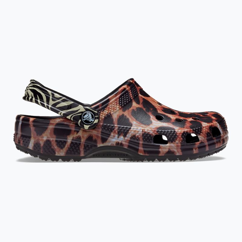 Klapki Crocs Classic Animal Remix black/multi animal 10