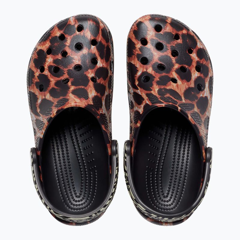 Klapki Crocs Classic Animal Remix black/multi animal 12