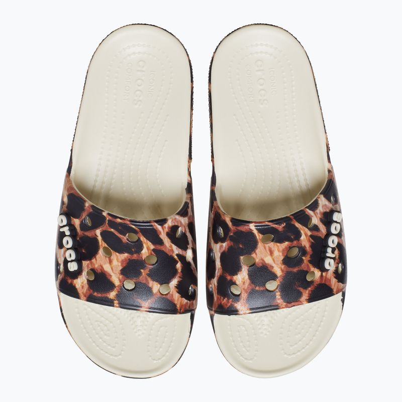 Klapki Crocs Classic Crocs Animal Remix Slide bone/leopard 13
