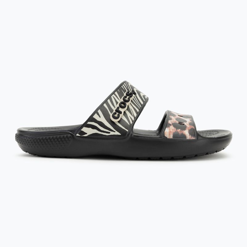 Klapki Crocs Classic Animal Remix Slide black/multi 2