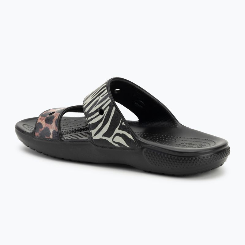 Klapki Crocs Classic Animal Remix Slide black/multi 3