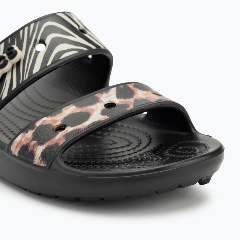 Klapki Crocs Classic Animal Remix Slide black/multi 7