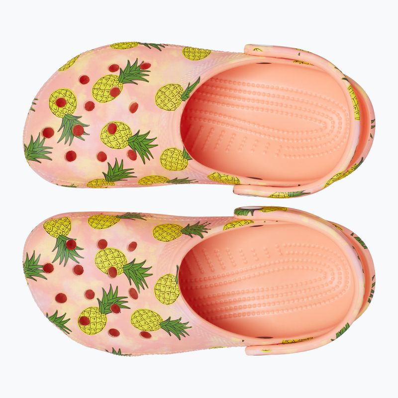 Klapki Crocs Classic Retro Resort Clog papaya/multi 13
