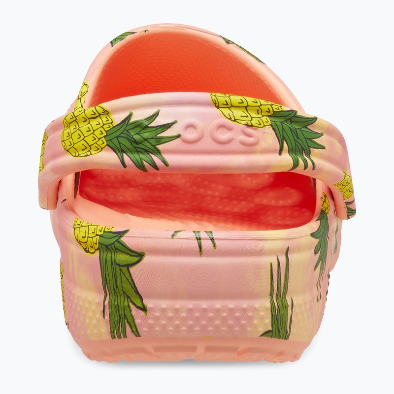Klapki Crocs Classic Retro Resort Clog papaya/multi 14