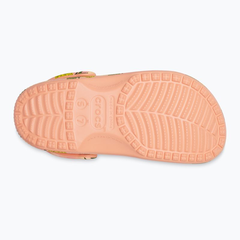Klapki Crocs Classic Retro Resort Clog papaya/multi 15