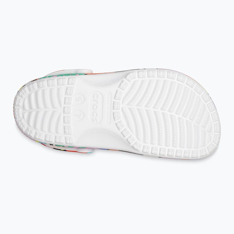 Klapki Crocs Classic Retro Resort Clog white/multi 15