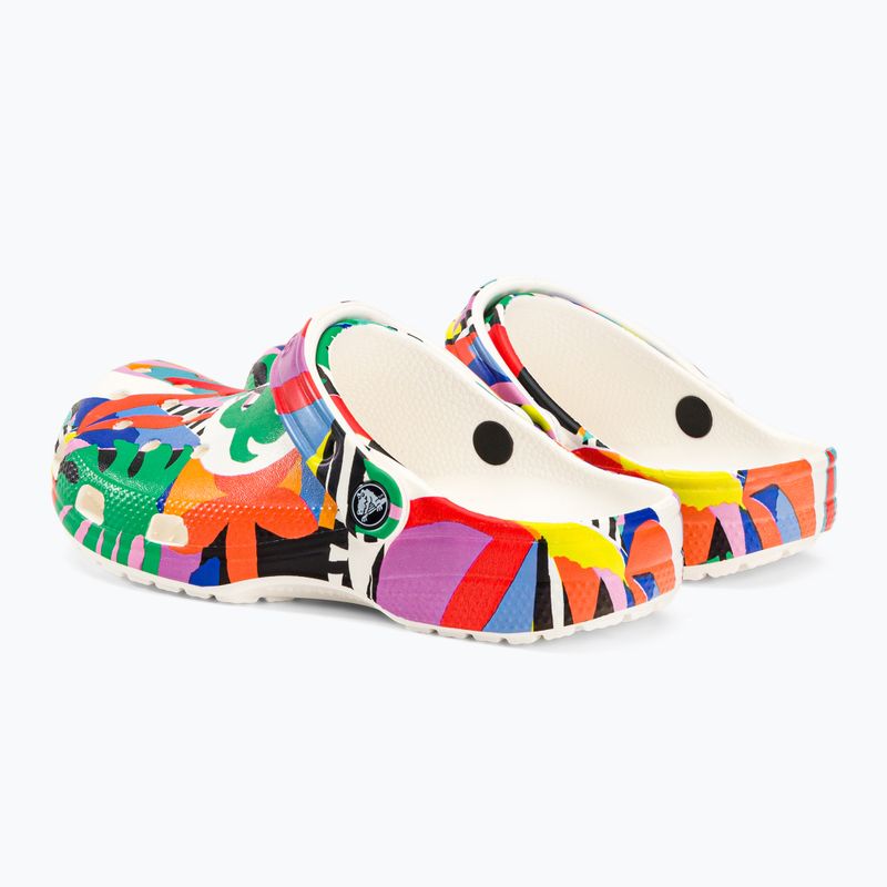 Klapki Crocs Classic Retro Resort Clog white/multi 4